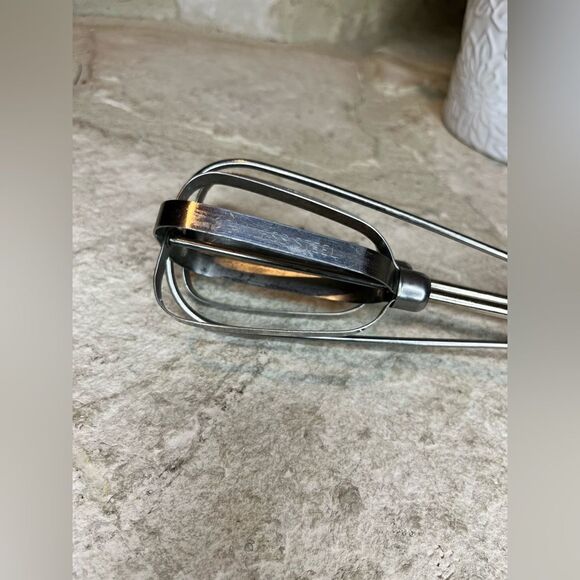 Vintage Stainless Steel ekco Best Hand Held, Manual, Mixer Beater, Made in USA - Picture 3 of 5